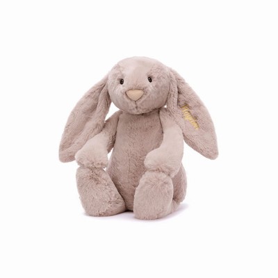 Jellycat Bashful Luxe Bunny Rosa Huge Australia | 743210WZD